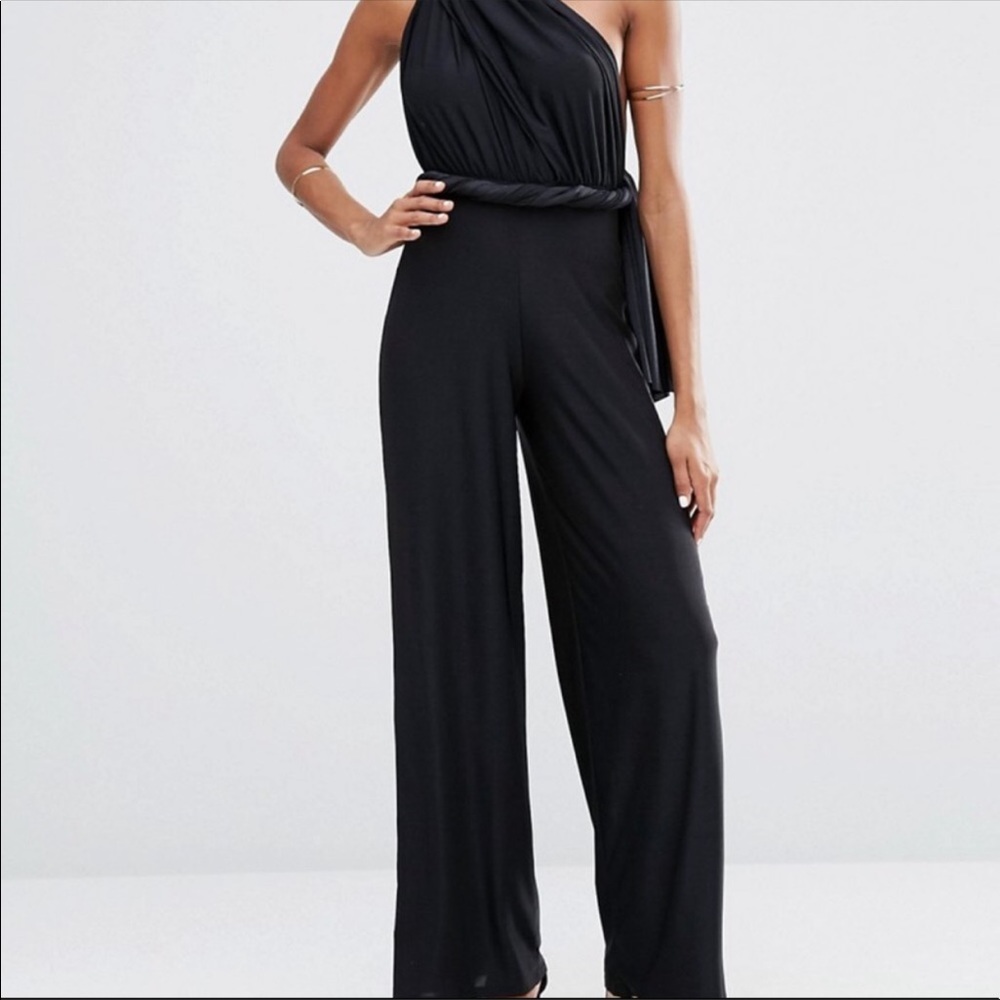Black Multi Way Jumpsuit Black